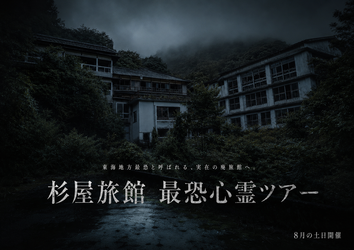 杉屋旅館にて「杉屋旅館 最恐心霊ツアー 2026年夏」開催｜2026年8月1日(土)～