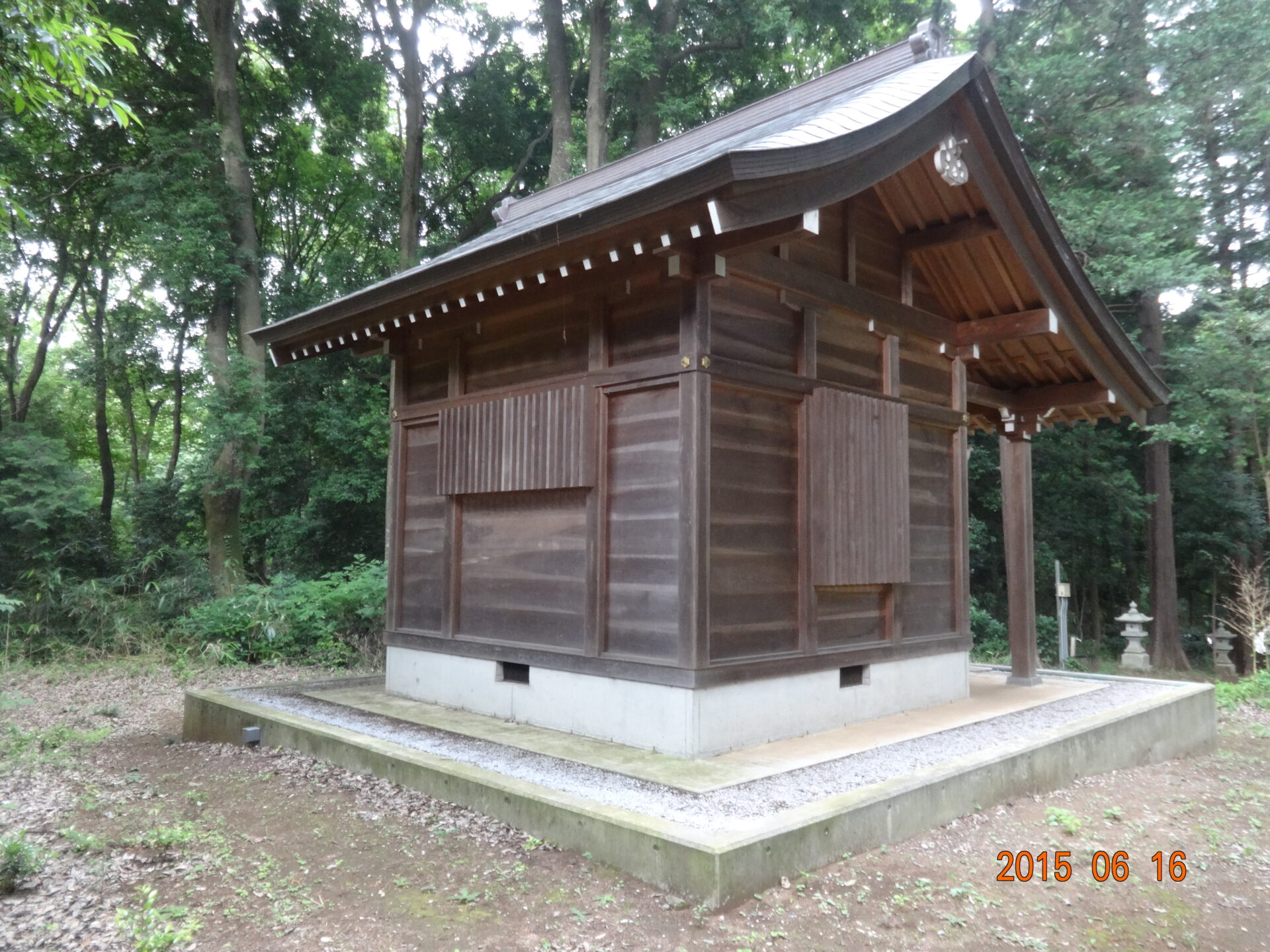 埼玉県所沢市の桜木神社・参道と境内