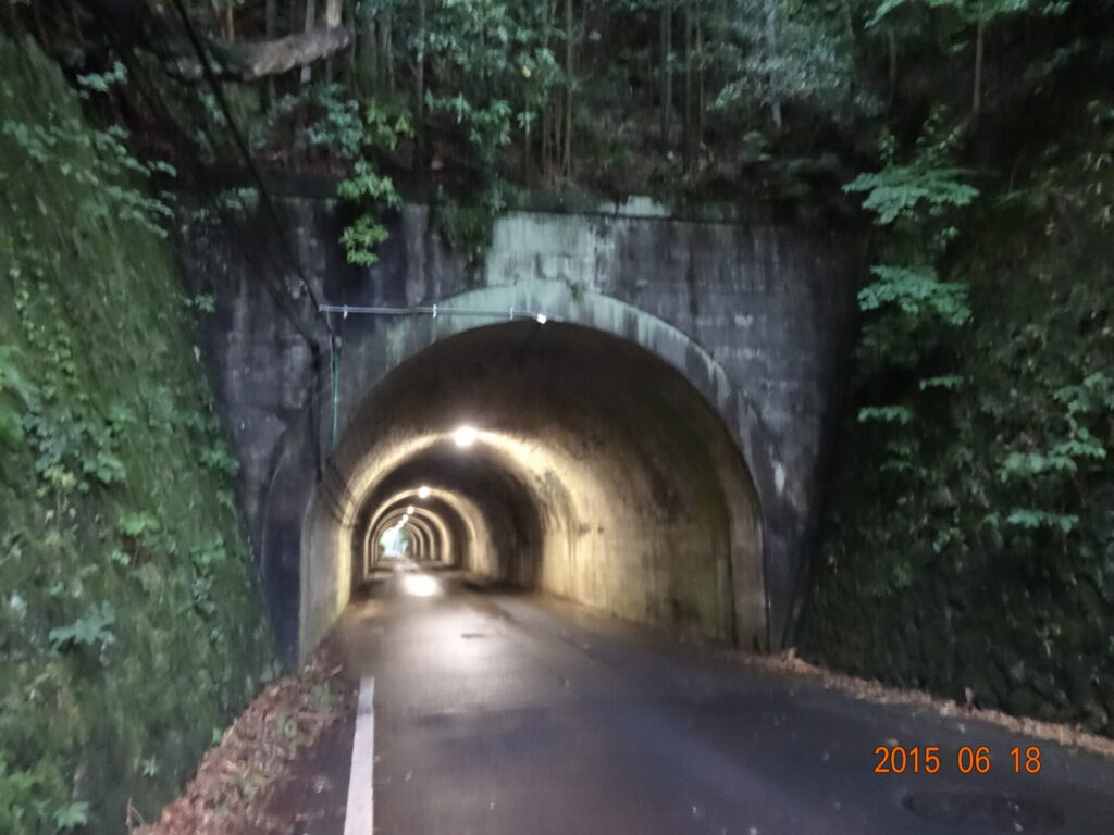 旧善波トンネル(善波隧道)と周辺の現地写真