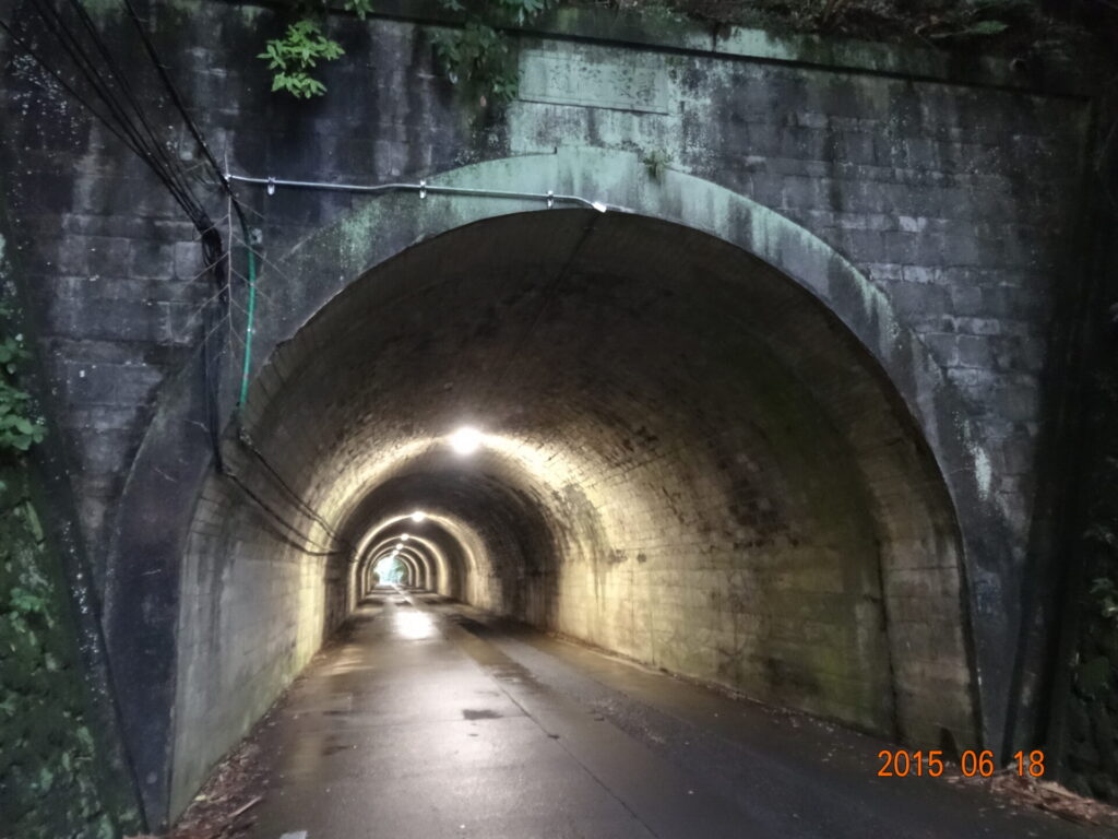 旧善波トンネル(善波隧道)と周辺の現地写真