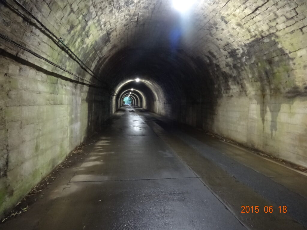 旧善波トンネル(善波隧道)と周辺の現地写真