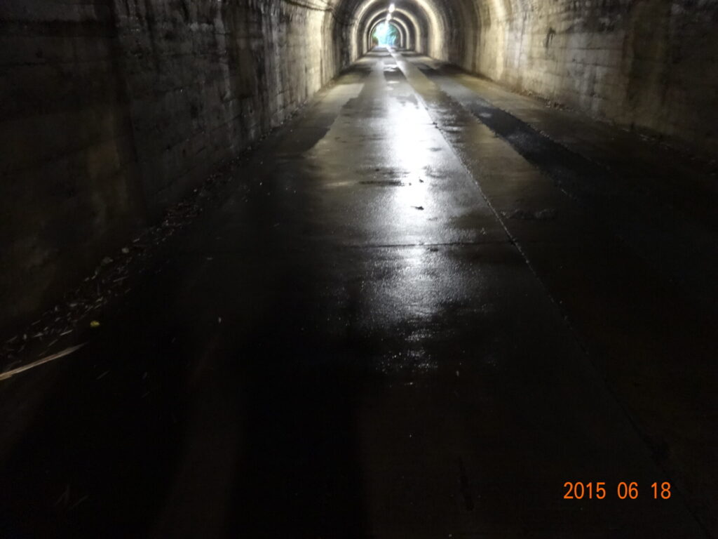旧善波トンネル(善波隧道)と周辺の現地写真