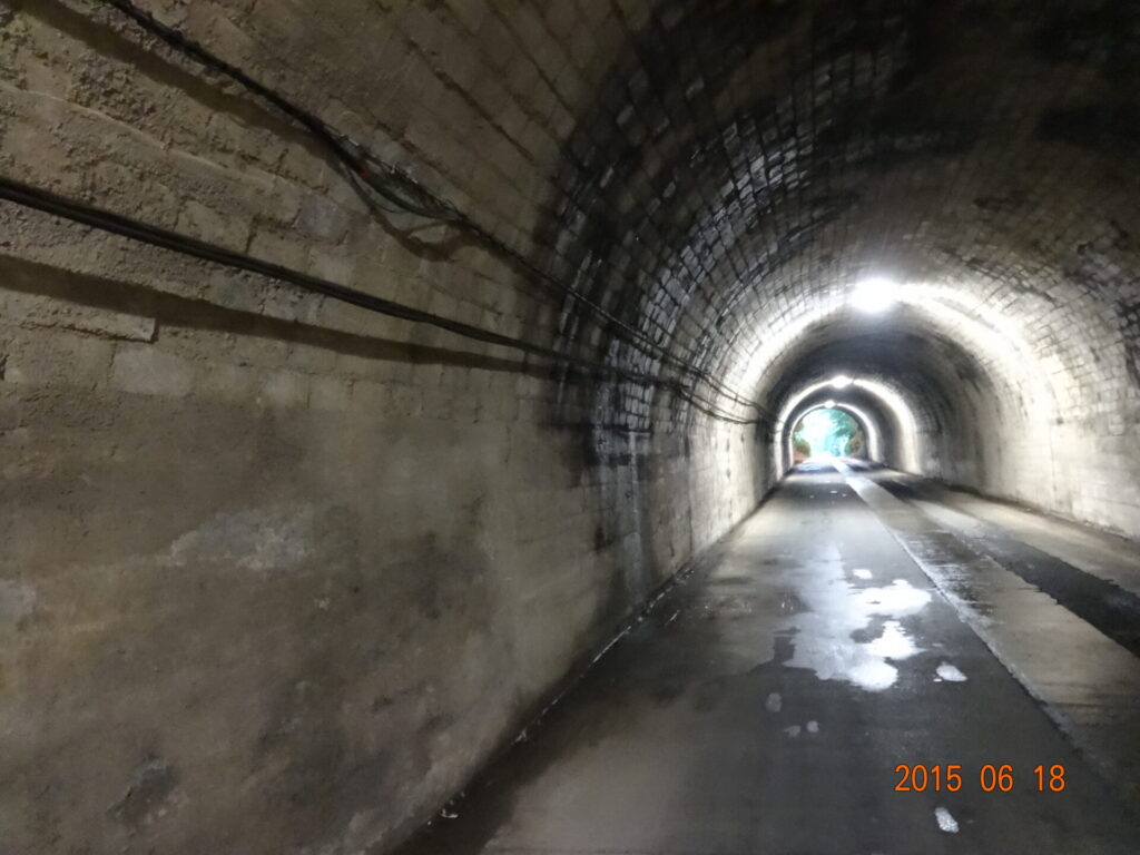 旧善波トンネル(善波隧道)と周辺の現地写真