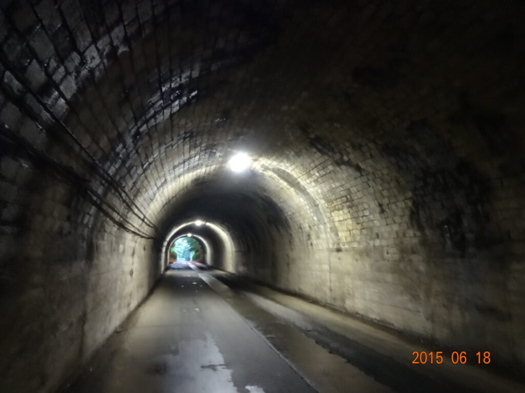 旧善波トンネル(善波隧道)と周辺の現地写真