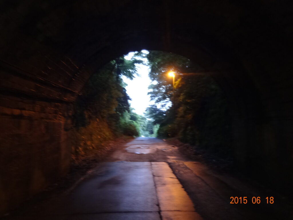 旧善波トンネル(善波隧道)と周辺の現地写真
